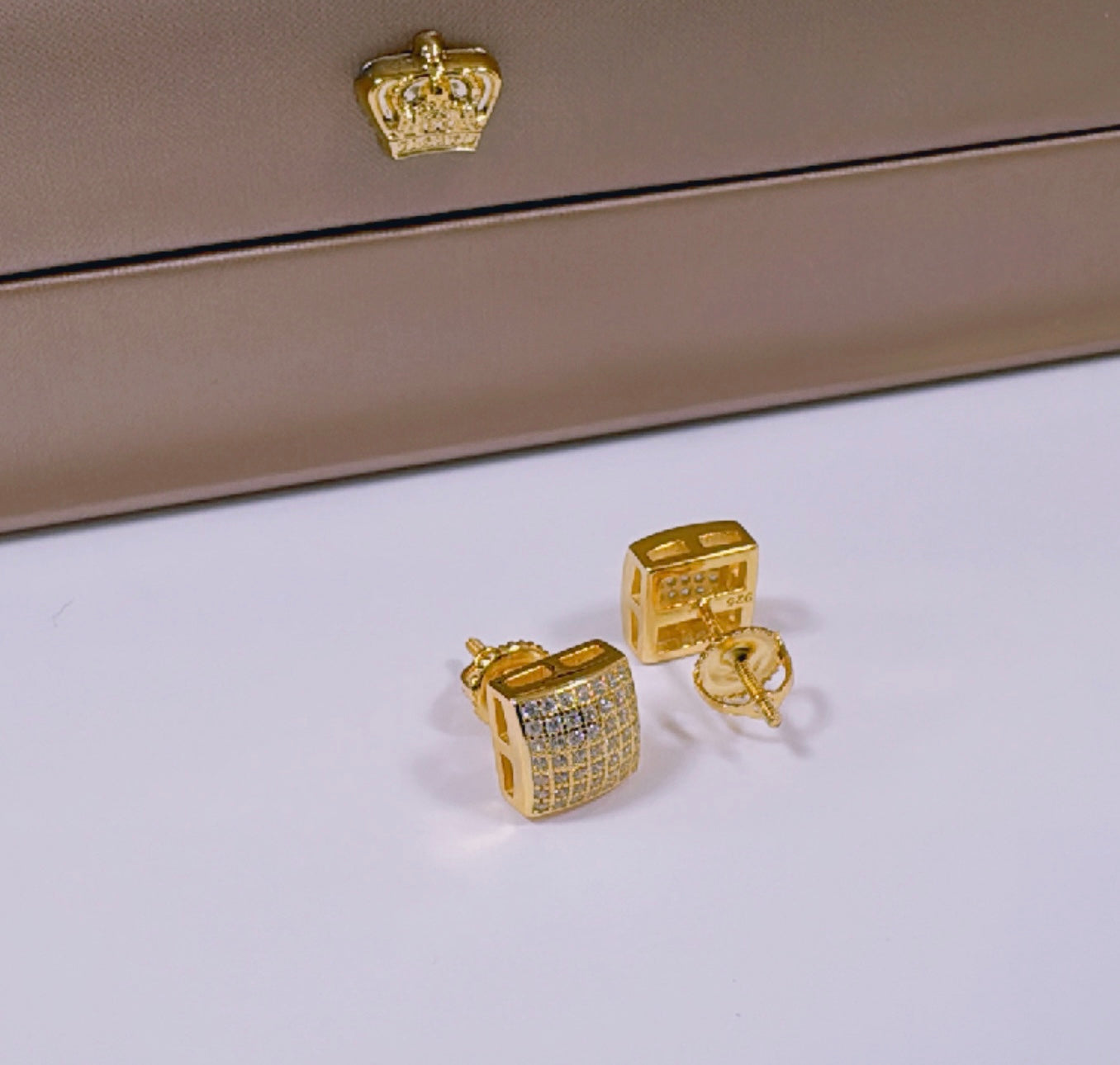 Square earrings