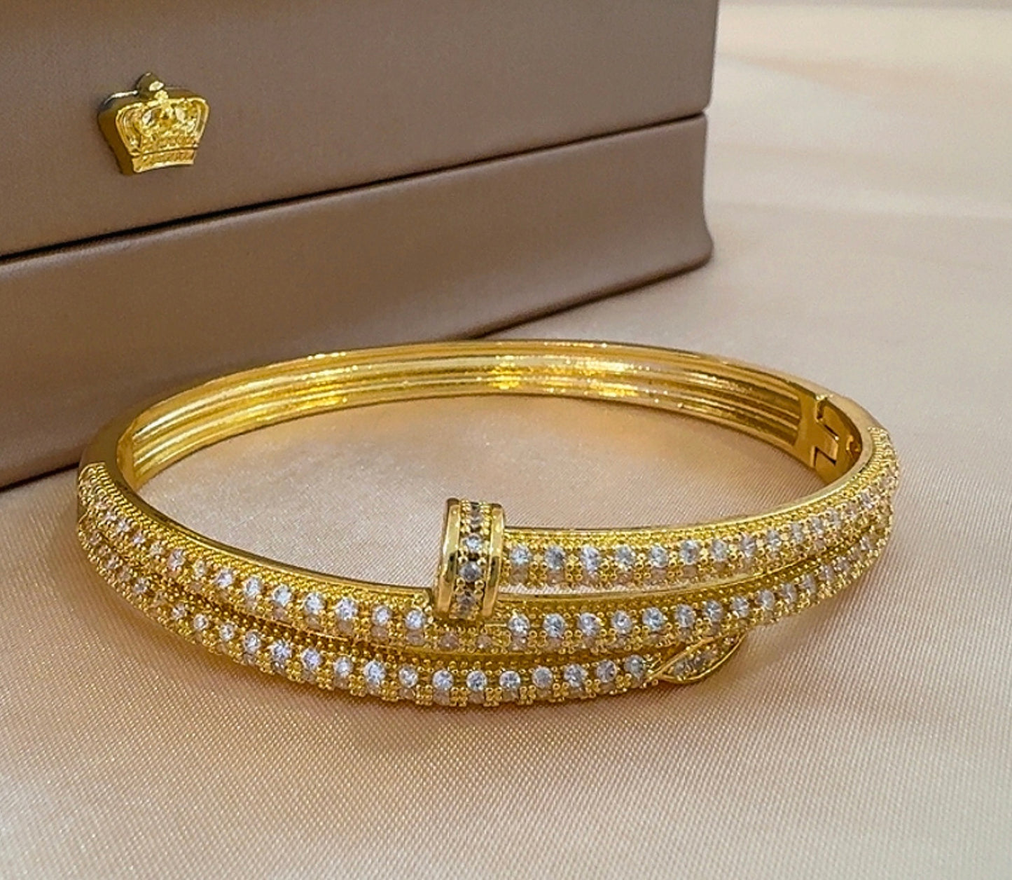 Double nail bracelet