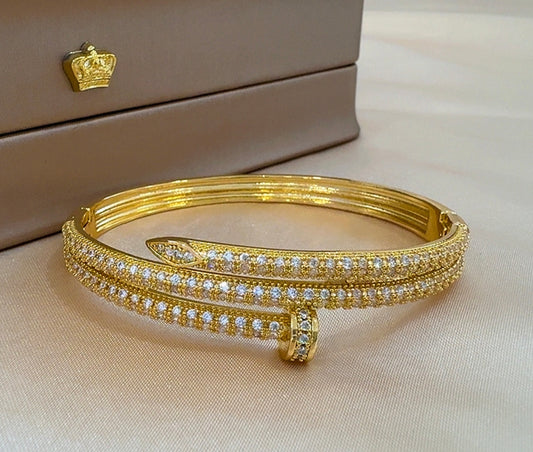 Double nail bracelet