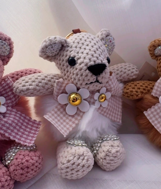 Bloom bear keychains