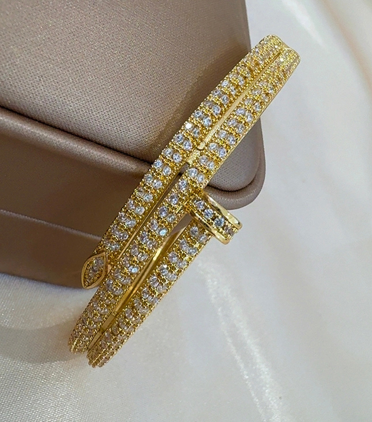 Double nail bracelet