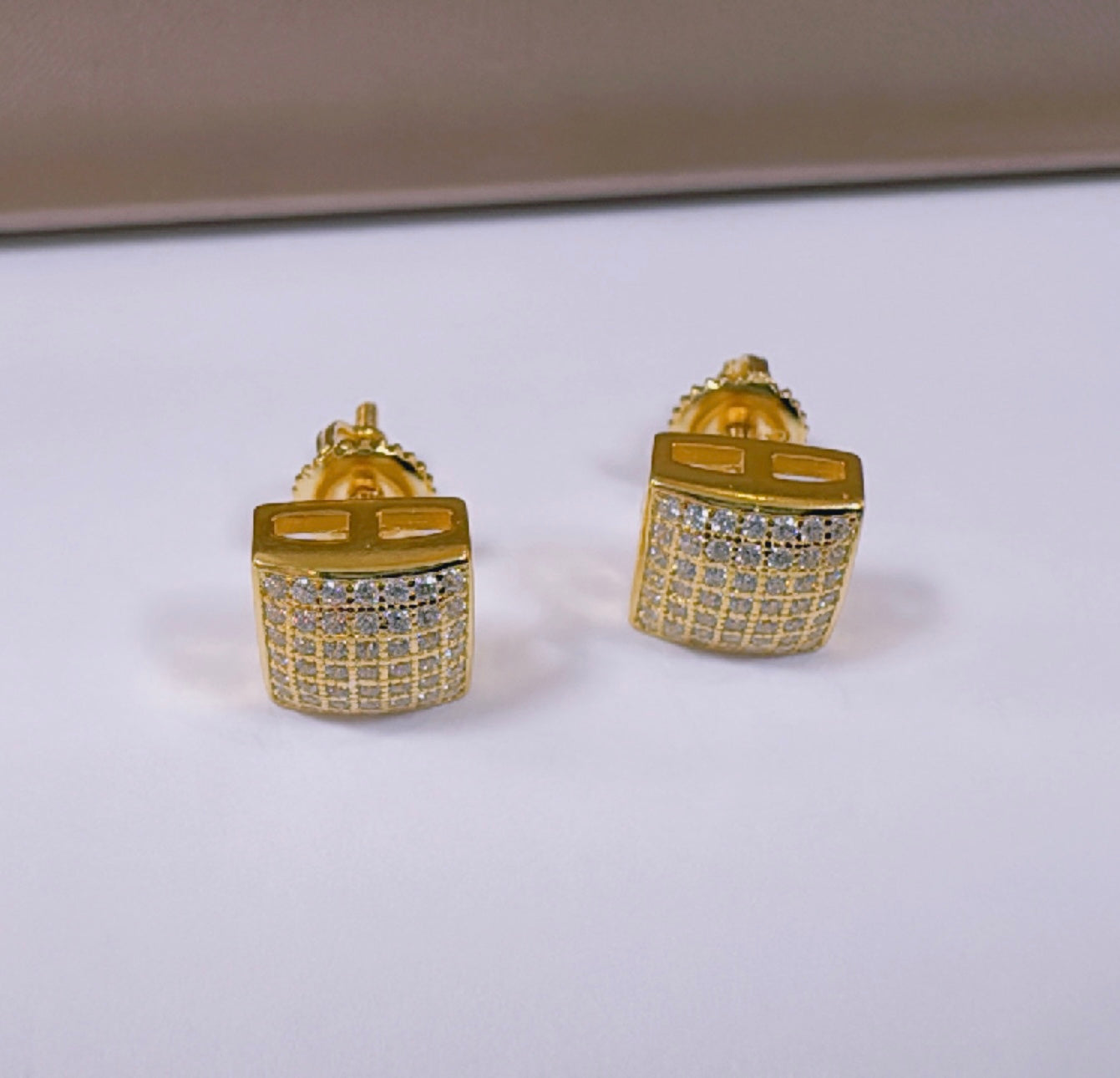 Square earrings