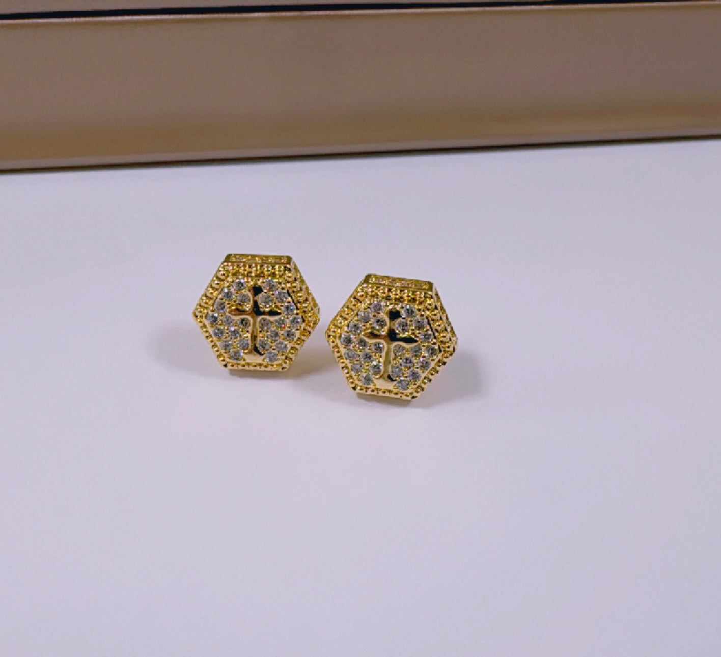 Cross earrings