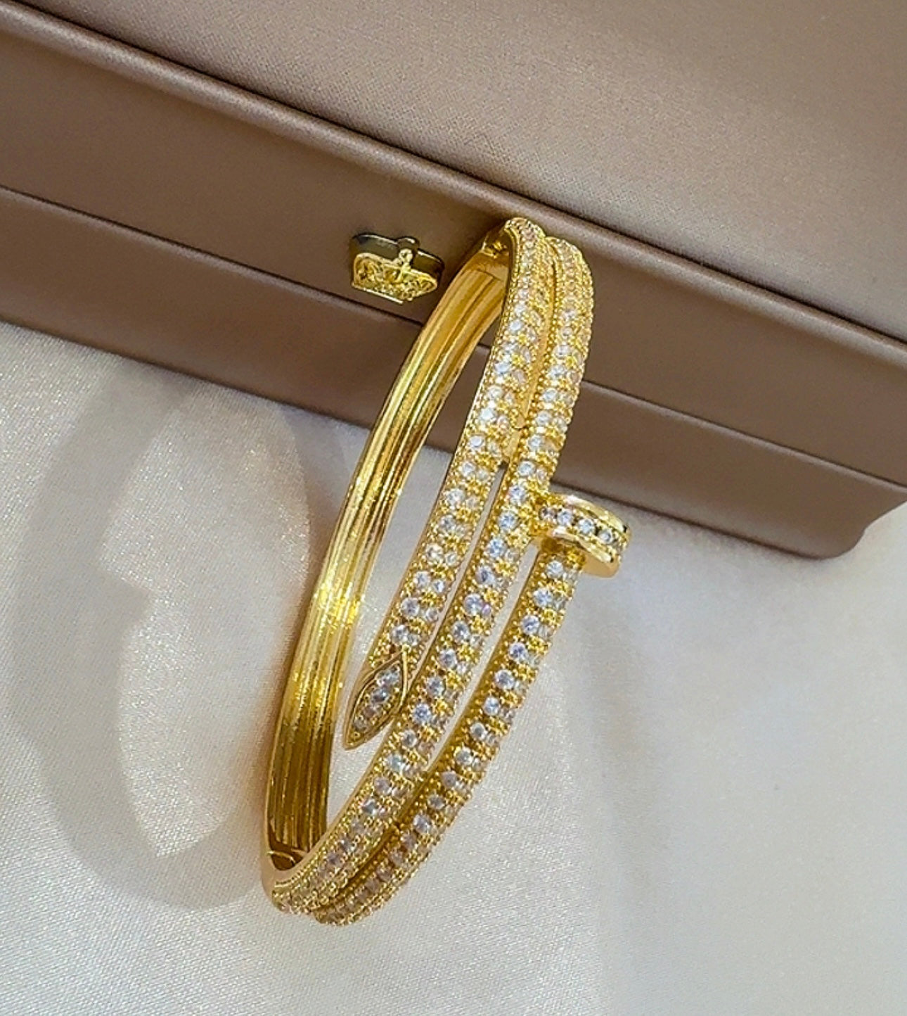 Double nail bracelet