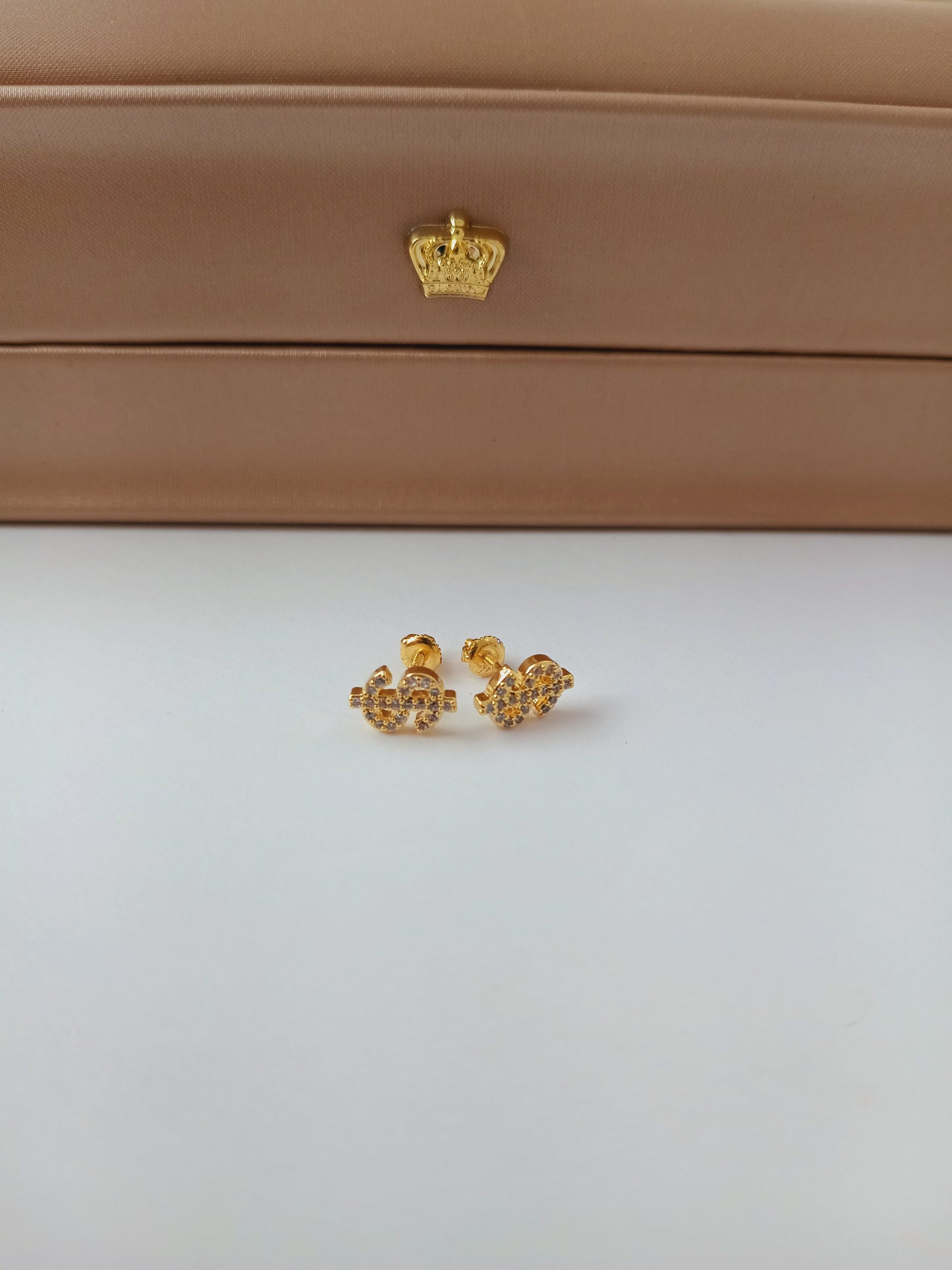 Money mini earrings