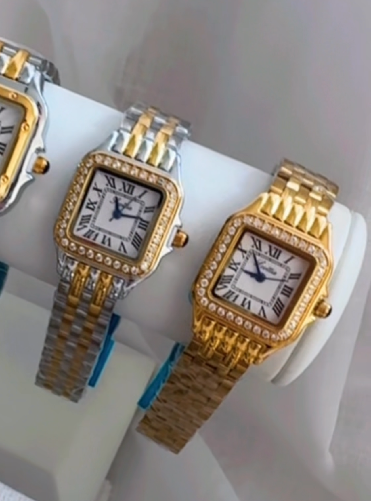 Dylan watch with stones