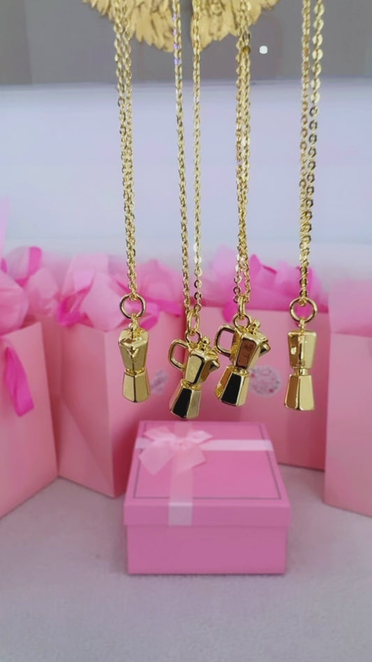 Cafetera necklace