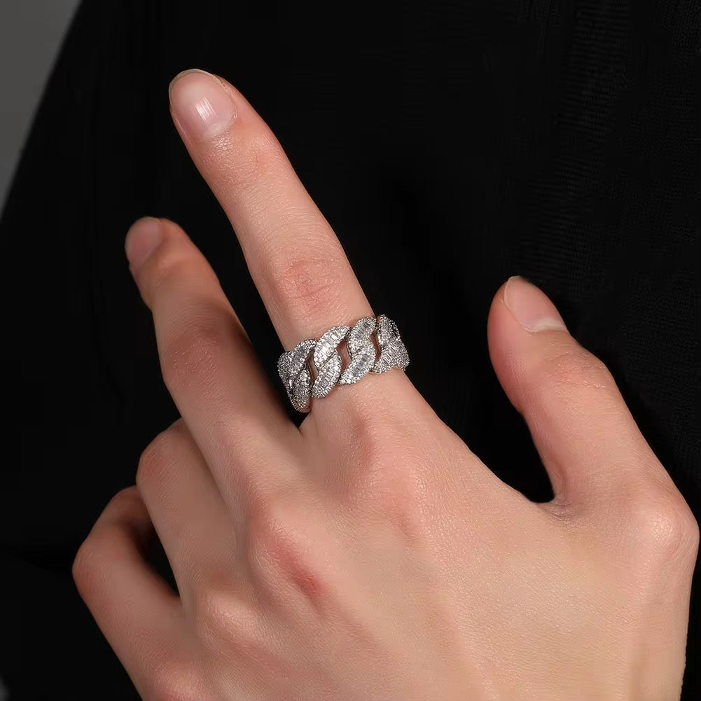 Cuban chain ring